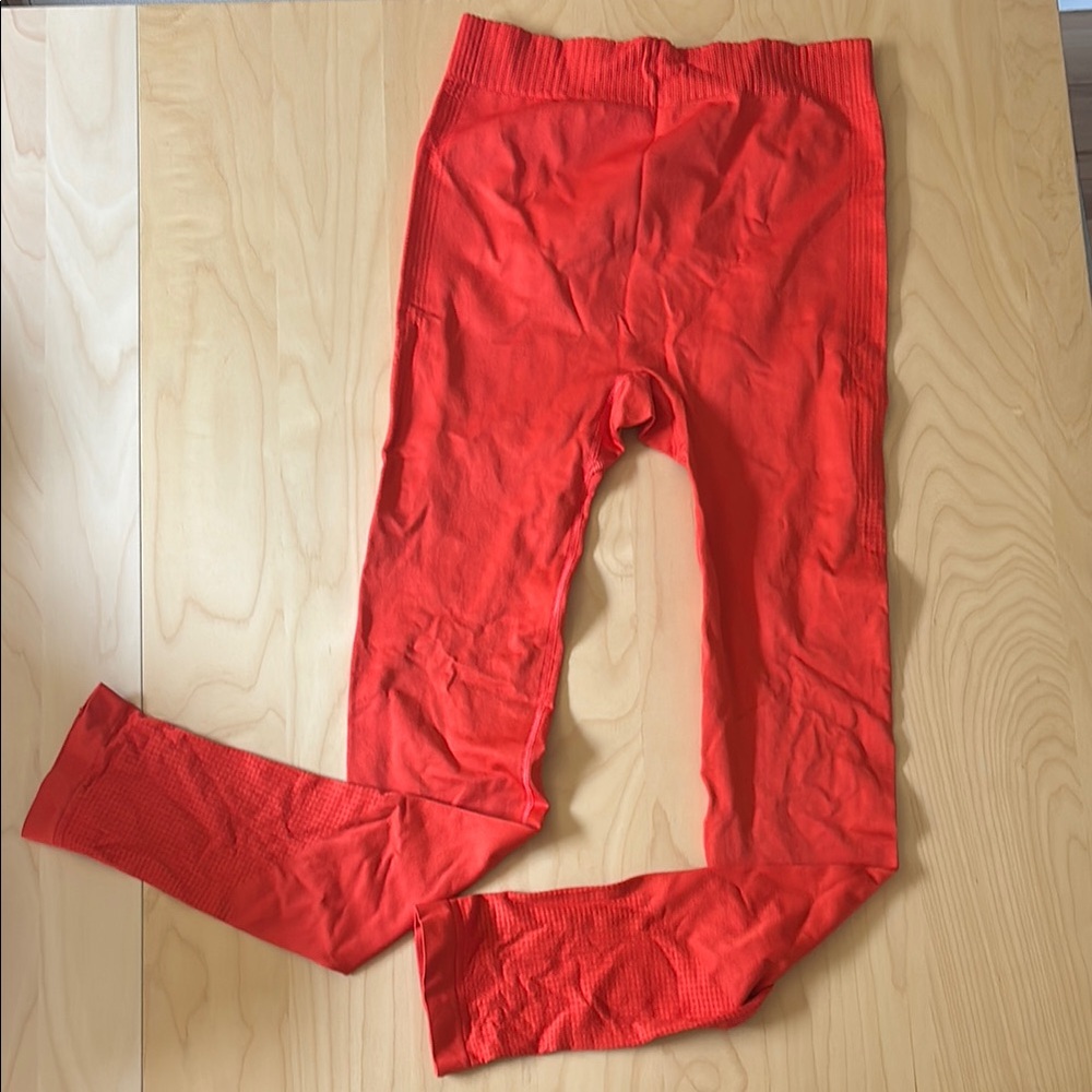 Vibrant Red Leggings
